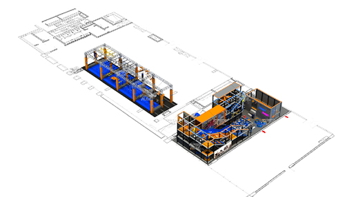 New Ninja Gym Obstacles with Indoor Playground Equipment